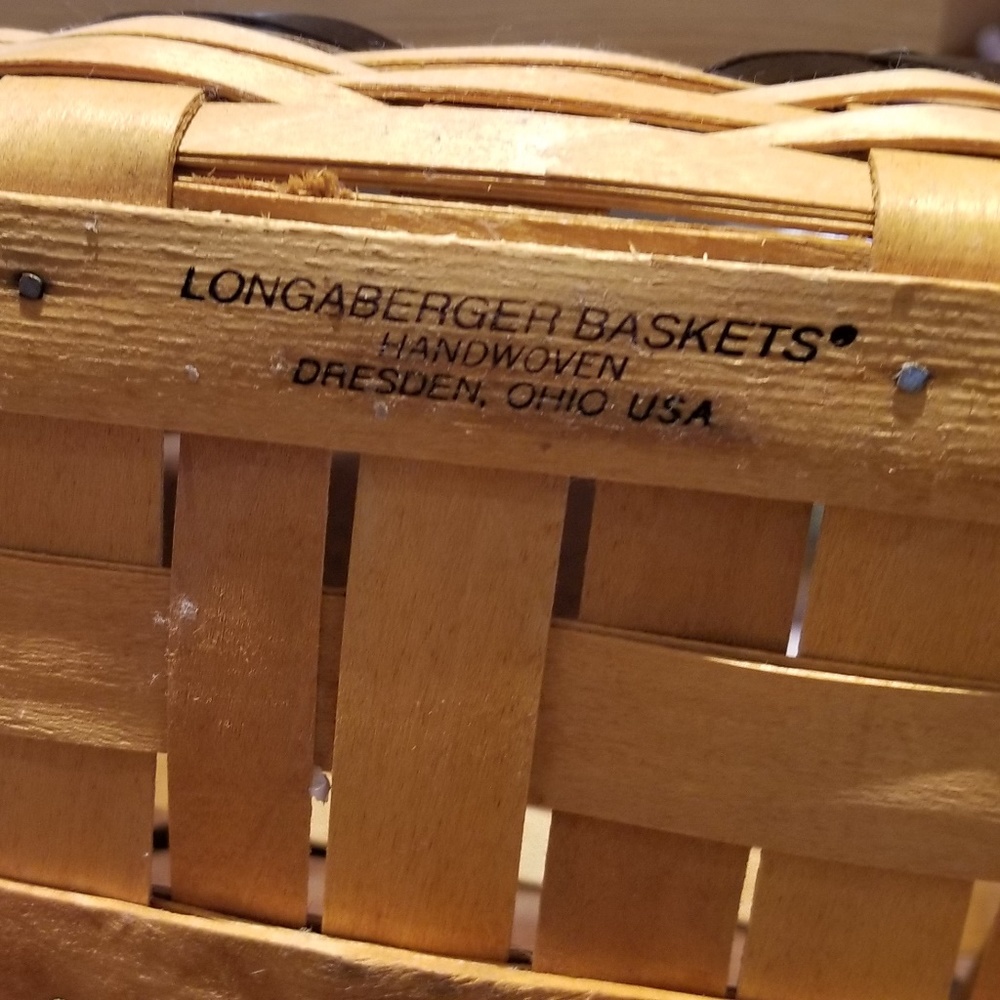 Longaberger 2000 Deck The Halls Basket - Picture 6 of 7